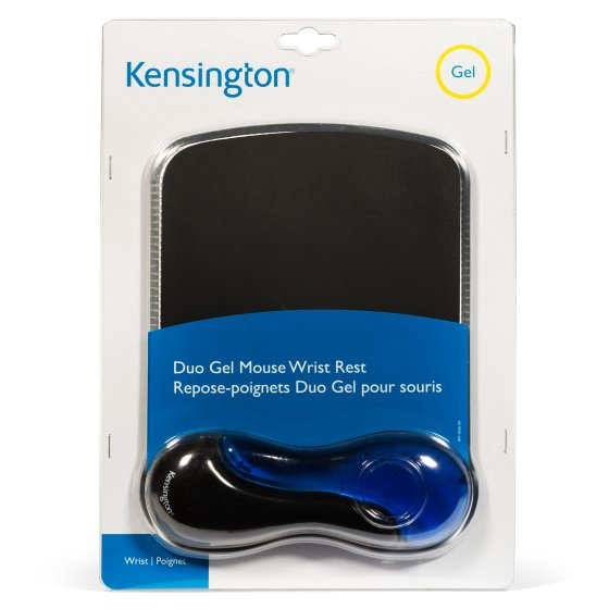 DUO GEL MOUSE MAT WAVE BLUE/BLACK 62401