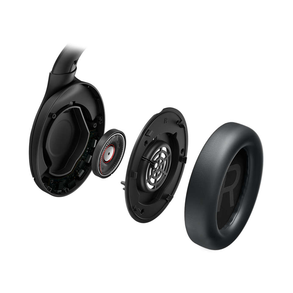 PHILIPS HEADPHONES OVER EAR TAH8506BK00