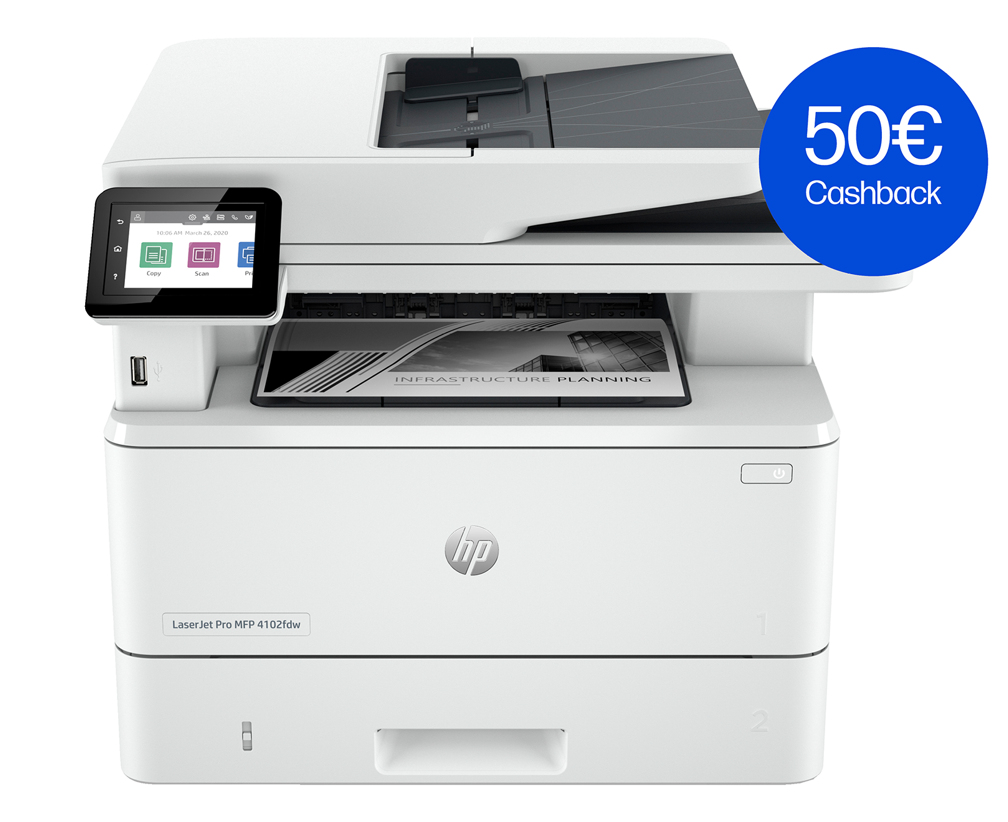 HP LASERJET PRO MFP 4102FDW PRINTER 2Z624F#B19