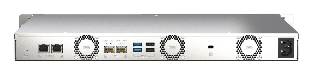 TS-435XeU-4G 1U 4Bay 2.2GHZ QC 4GB DDR4 TS-435XEU-4G