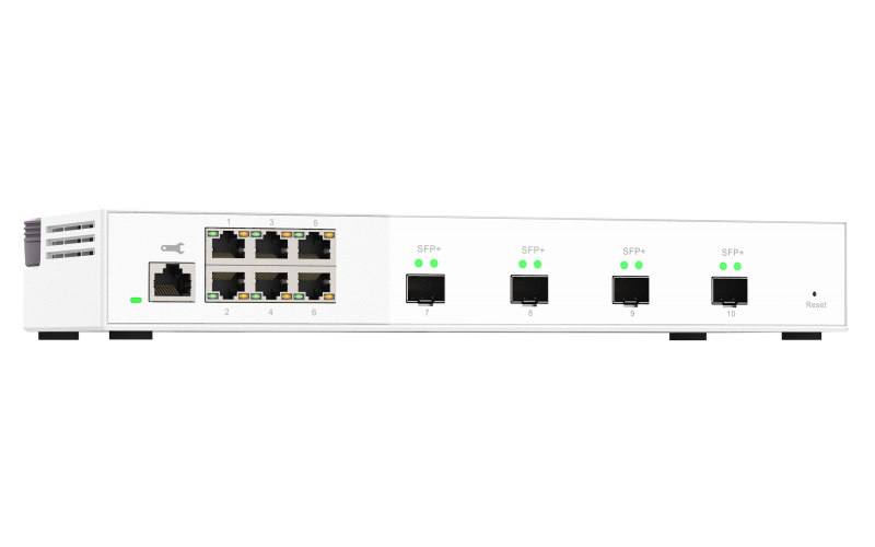 QSW-M2108-2S 6P2.5Gbps 4P10Gbps SFP+ web QSW-M2106-4S