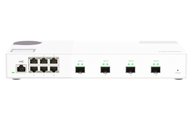 QSW-M2108-2S 6P2.5Gbps 4P10Gbps SFP+ web QSW-M2106-4S