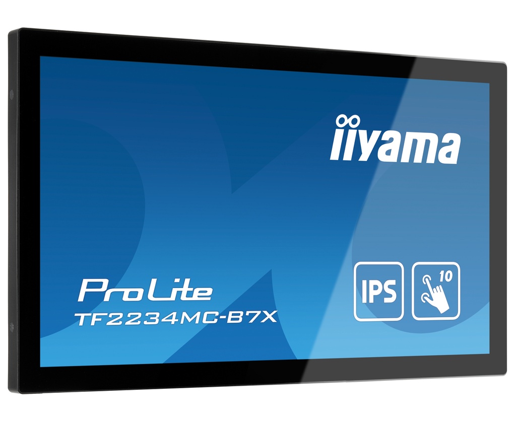 IIYAMA 22 FHD IPS PCAP 10P Touch VGA HDMI DP USB Open Fram