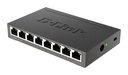 D-Link DGS-108 8 Port Gigabit Metal House Switch