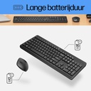 HP 230 Wireless Mouse and Keyboard Combo Azerty BE