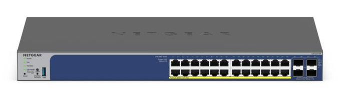 24P GE POE+ SMART SWTH W/10G SFP+ GS728TXP-300EUS