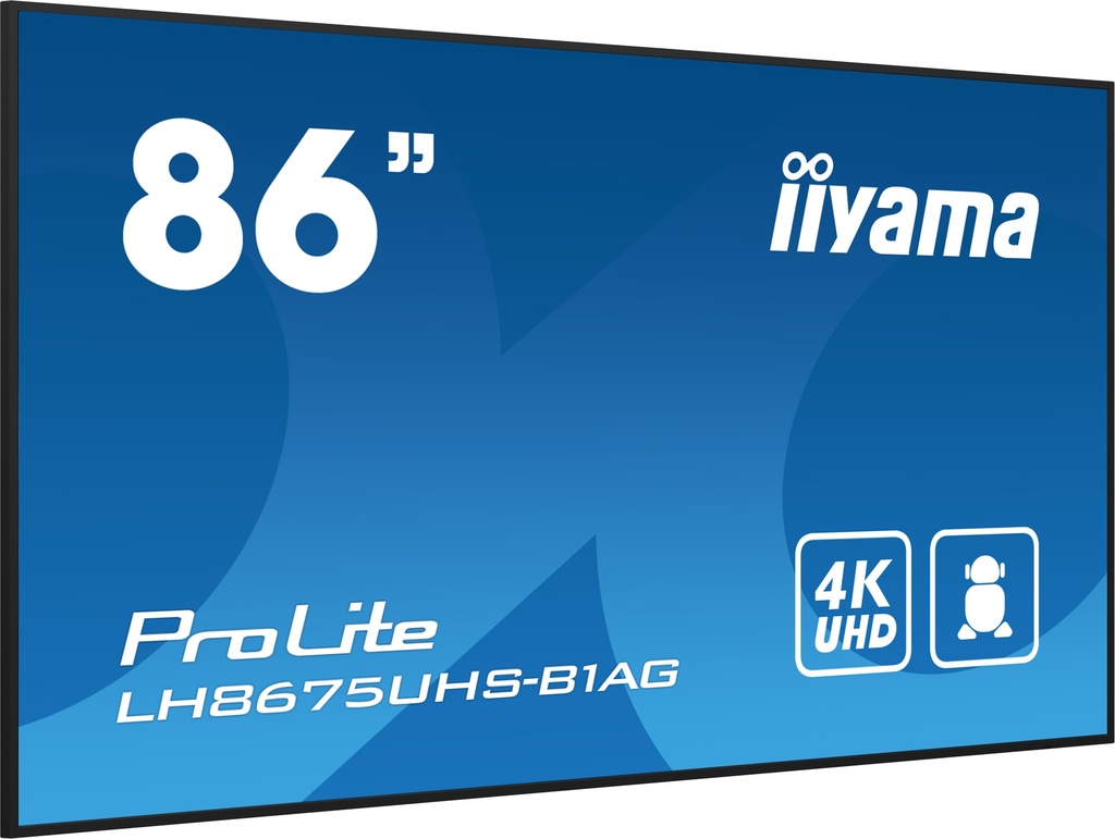 IIYAMA 86"W LCD 4K UHD IPS