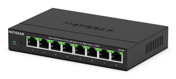 8-PORT MULTIGIG 2.5G UM SWITCH MS308