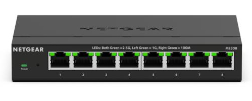 8-PORT MULTIGIG 2.5G UM SWITCH MS308