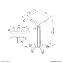 Mobile Laptop Cart