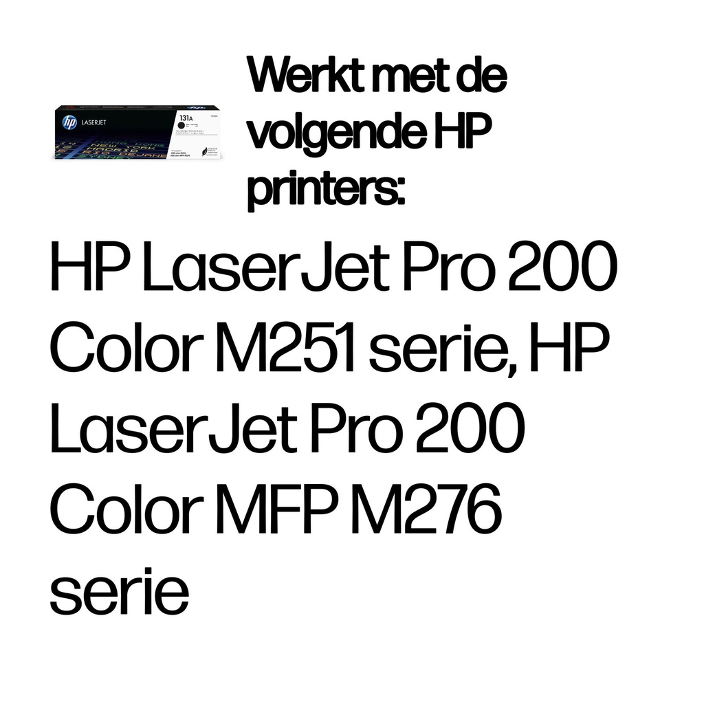 HP Toner/131A Black LaserJet TonerCart