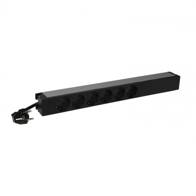 PDU 19 inches 1U 6 x 2P+E german standar 646831