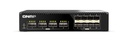 4x100GbE 8x25GbE managed half-rackmount