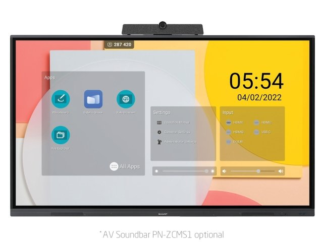 Sharp 75" PN-L2B-Series Interactive Display 60005558