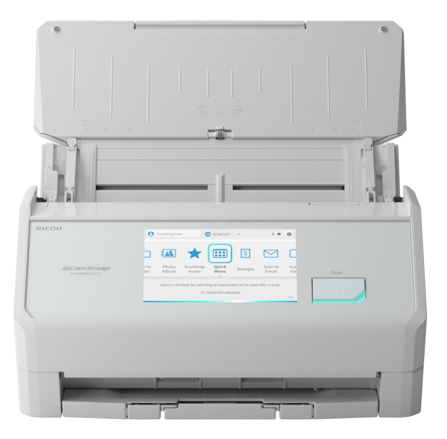 ScanSnap iX2500 WHITE 45ppm/90ipm A4 ADF