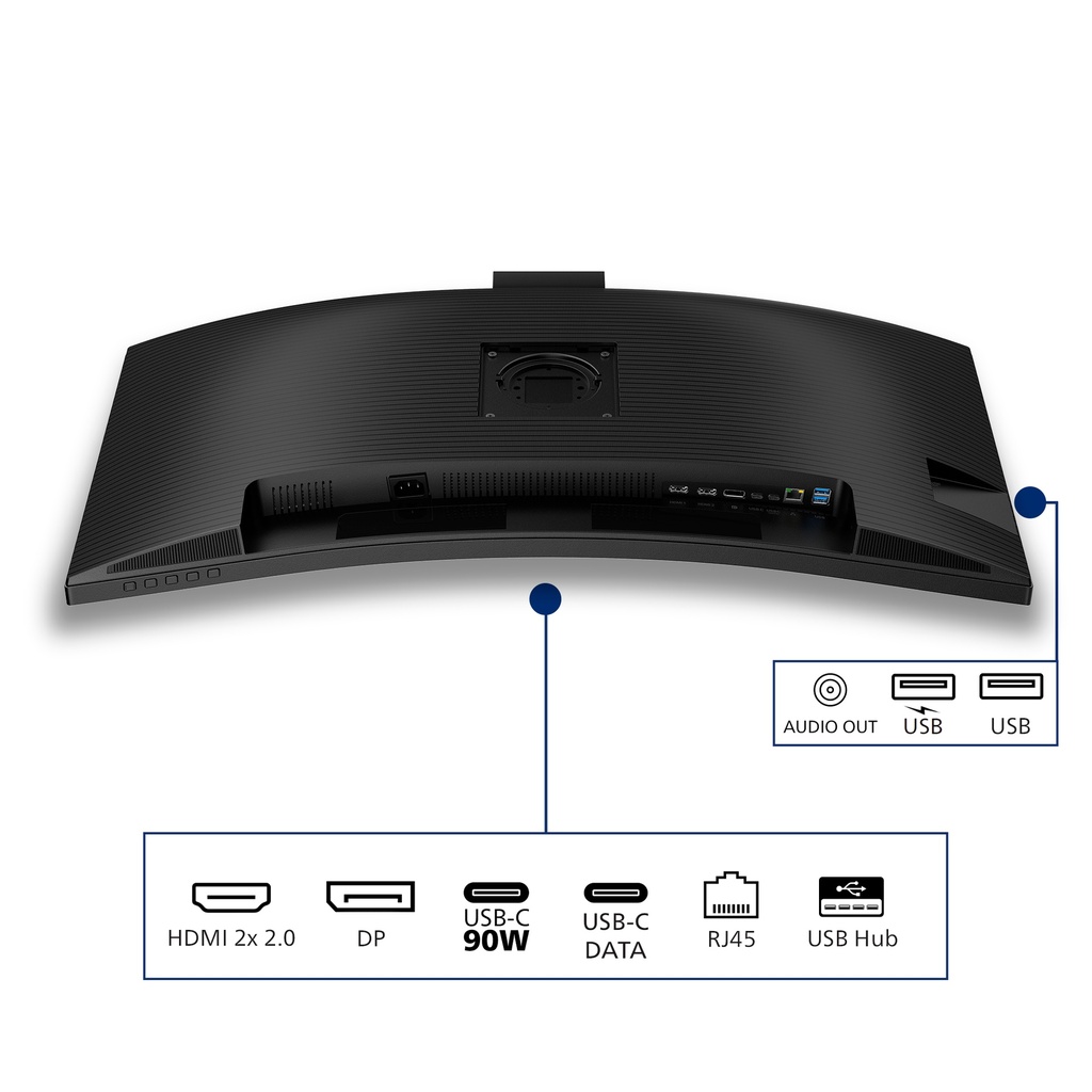 PHILIPS 34in B LINE USBC DOCK MONITOR WE 34B2U3600CH/00