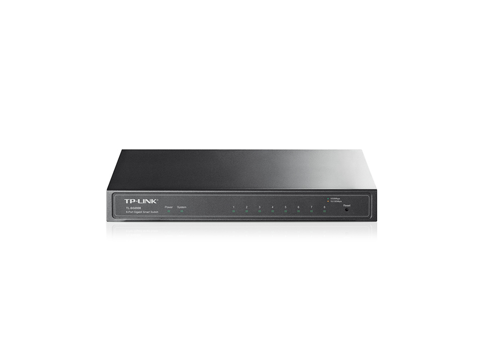 JetStream  8-Port Gigabit Smart Switch