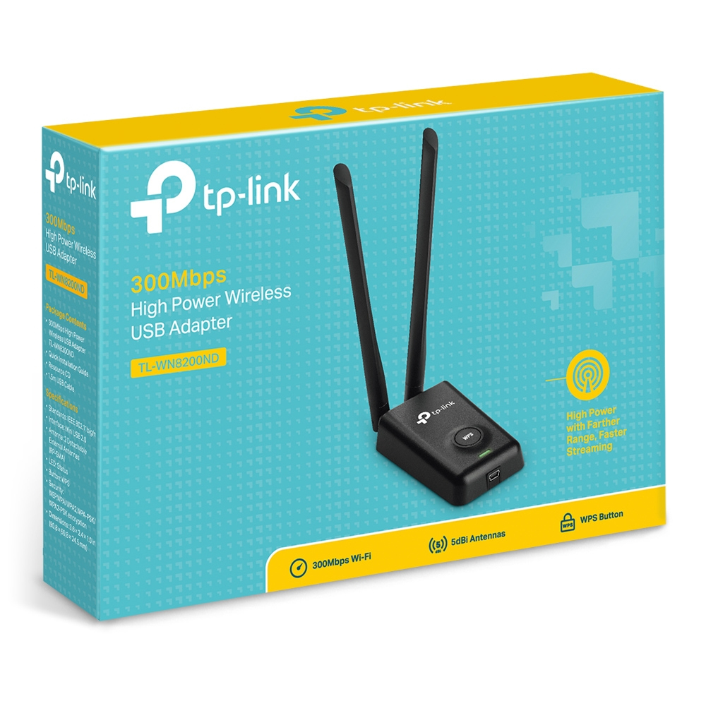 TP-Link 300Mbps High Power USB Adapter