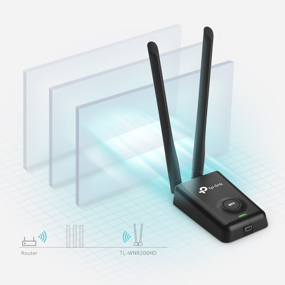 TP-Link 300Mbps High Power USB Adapter