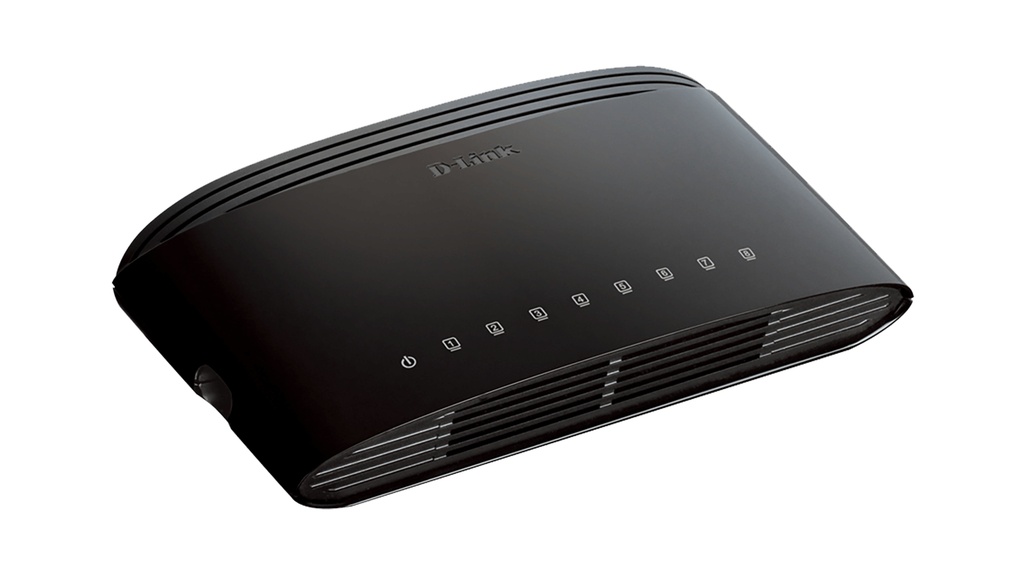 8-Port Fast Ethernet Unmanaged Desktop Switch- 8-Port 100Bas