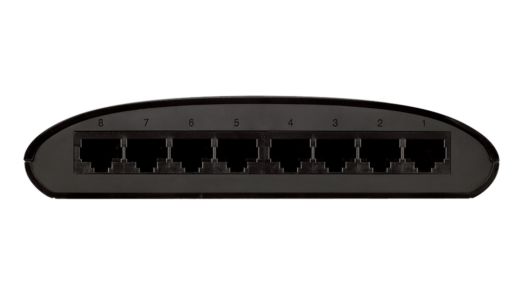8-Port Fast Ethernet Unmanaged Desktop Switch- 8-Port 100Bas