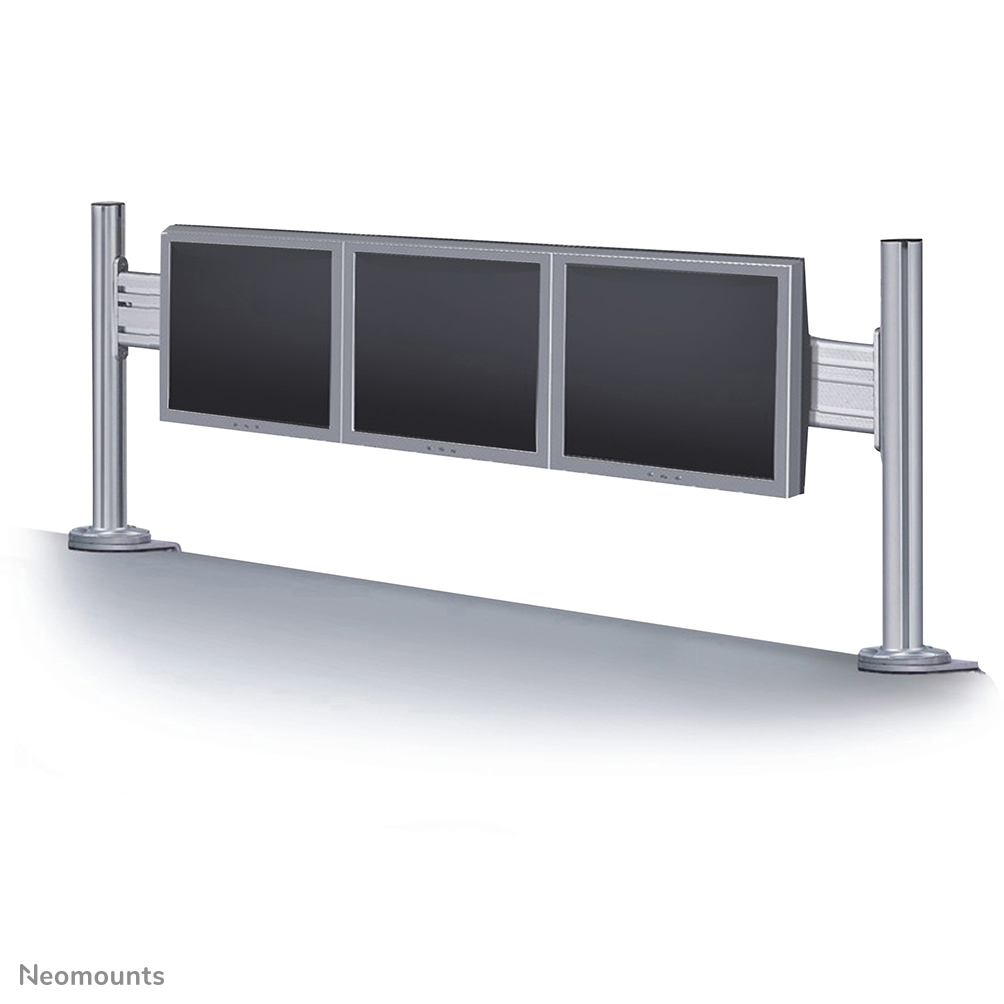 Flat Screen Desk Toolbar for 3 screens (43 x 100 cm)