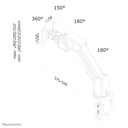 Flat Screen Desk Mount (clamp)