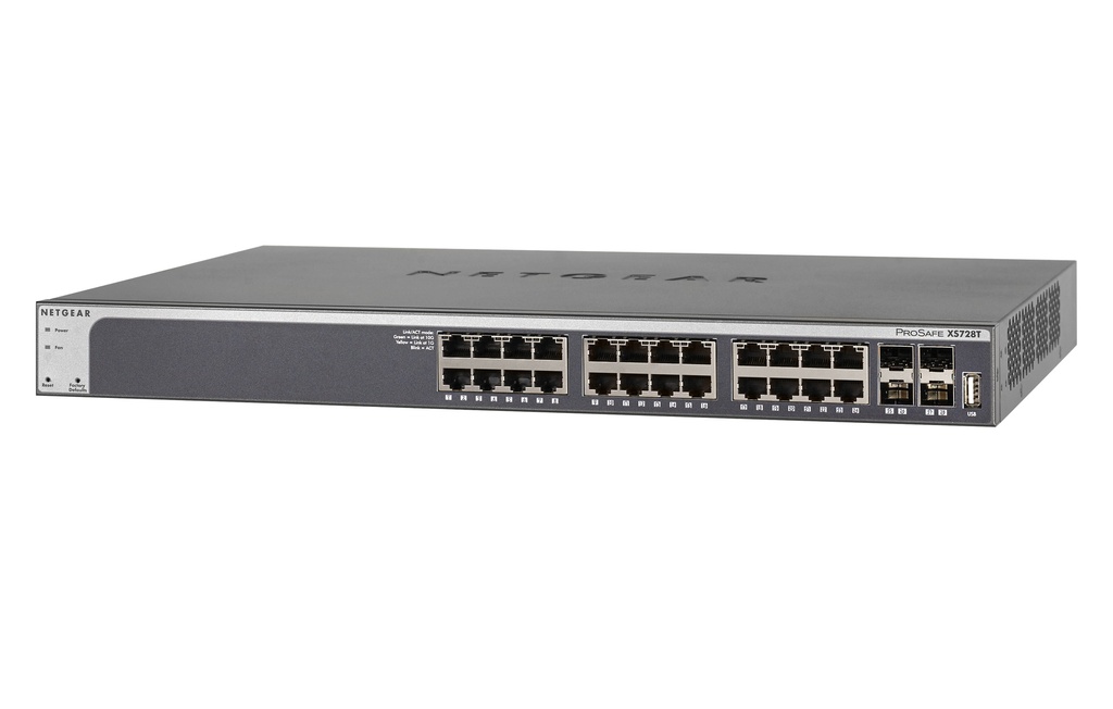 ProSAFE XS728T 28-P 10G Smart Mgd Switch XS728T-100NES