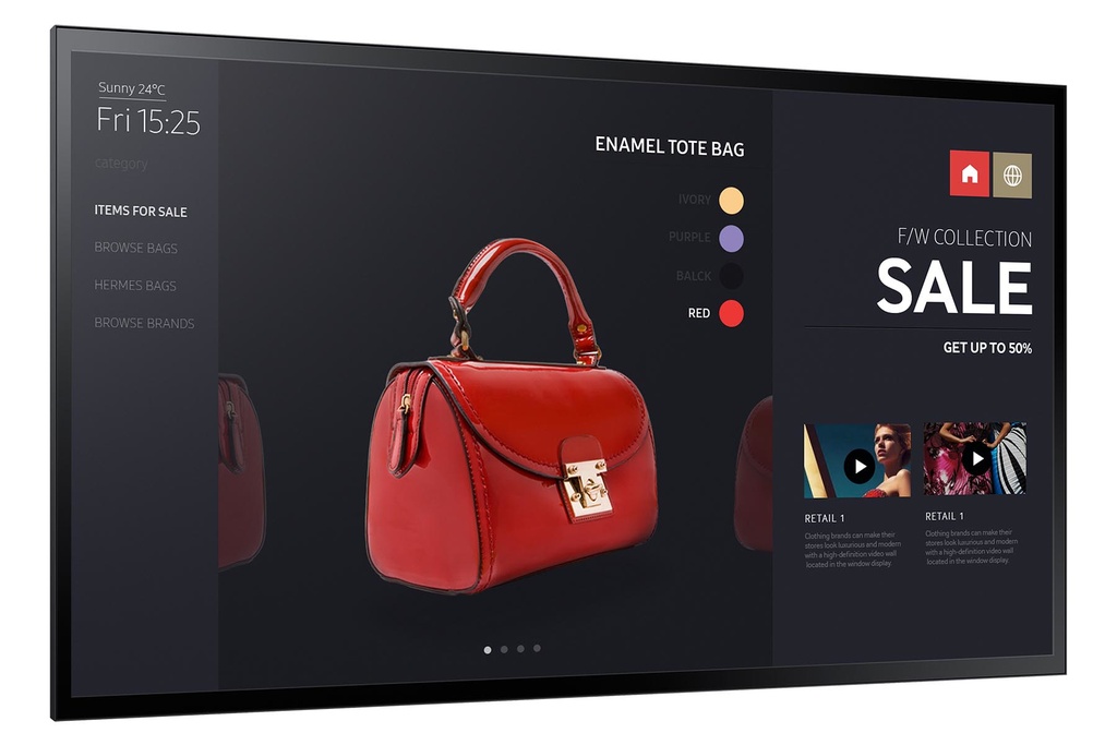 PM55F-BC/55" capacitive