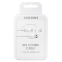 DATAKABEL MICRO USB & USB-C - WIT
