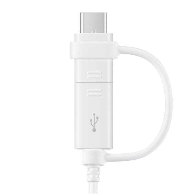 DATAKABEL MICRO USB & USB-C - WIT