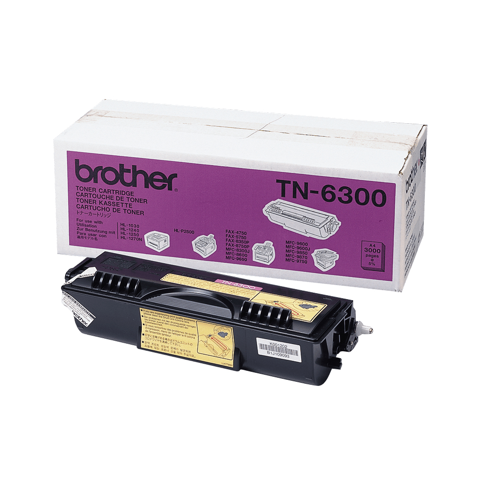 TN6300 - Zwart - origineel - tonercartridge - voor DCP-1200.