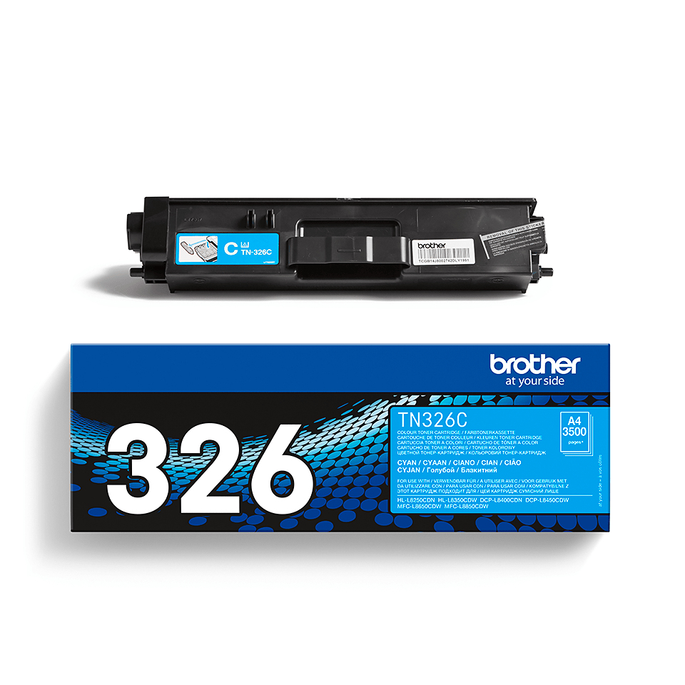 Brother TN326C toner cyaan