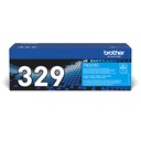 Brother TN329C toner cyaan