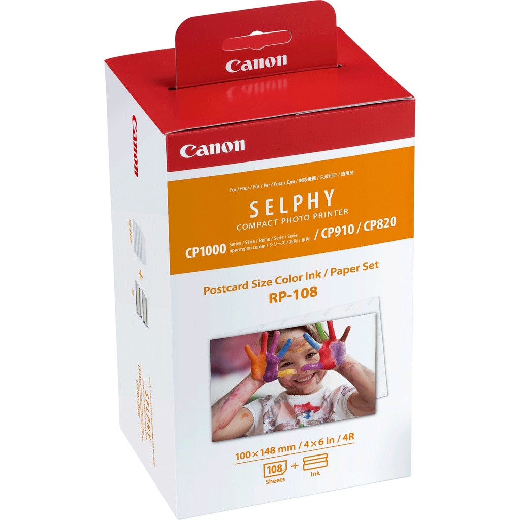CANON SELPHY RP-108 PAPIER & CARTRIDGE