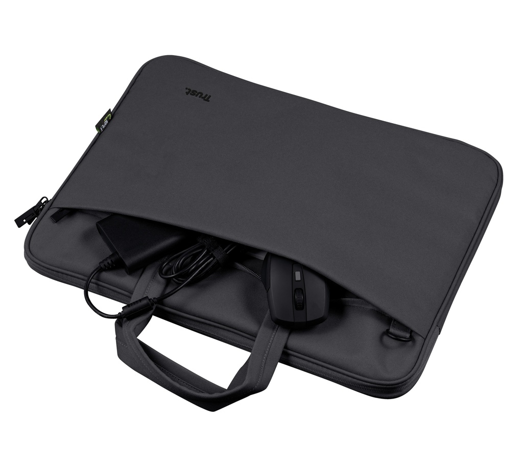 TRUST BOLOGNA LAPTOP BAG 16" ECO BLACK
