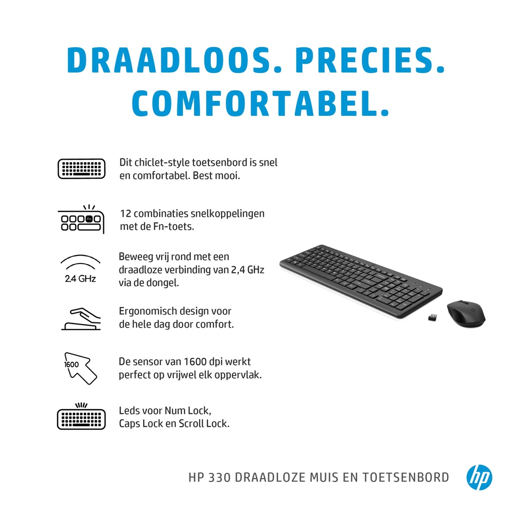 ACC: HP 330 Wireless Mouse and Keyboard