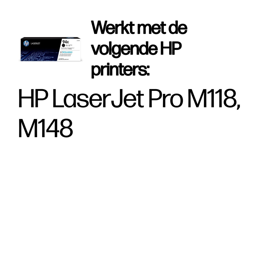 HP 94X High Yield Orgl LaserJet ToneR Cr