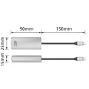 ACT USB-C Gigabit netwerkadapter
