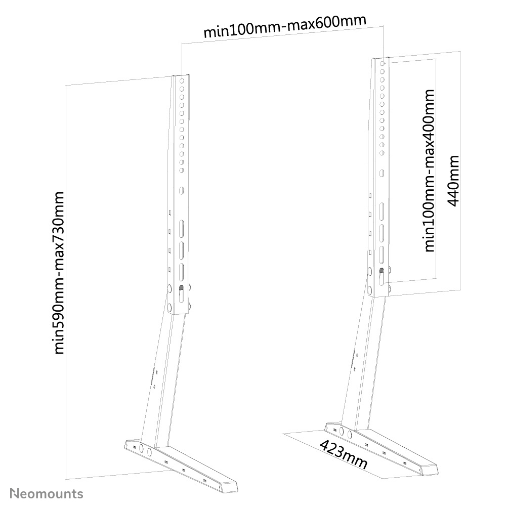 Flat Screen Desk Mount (stand/foot)