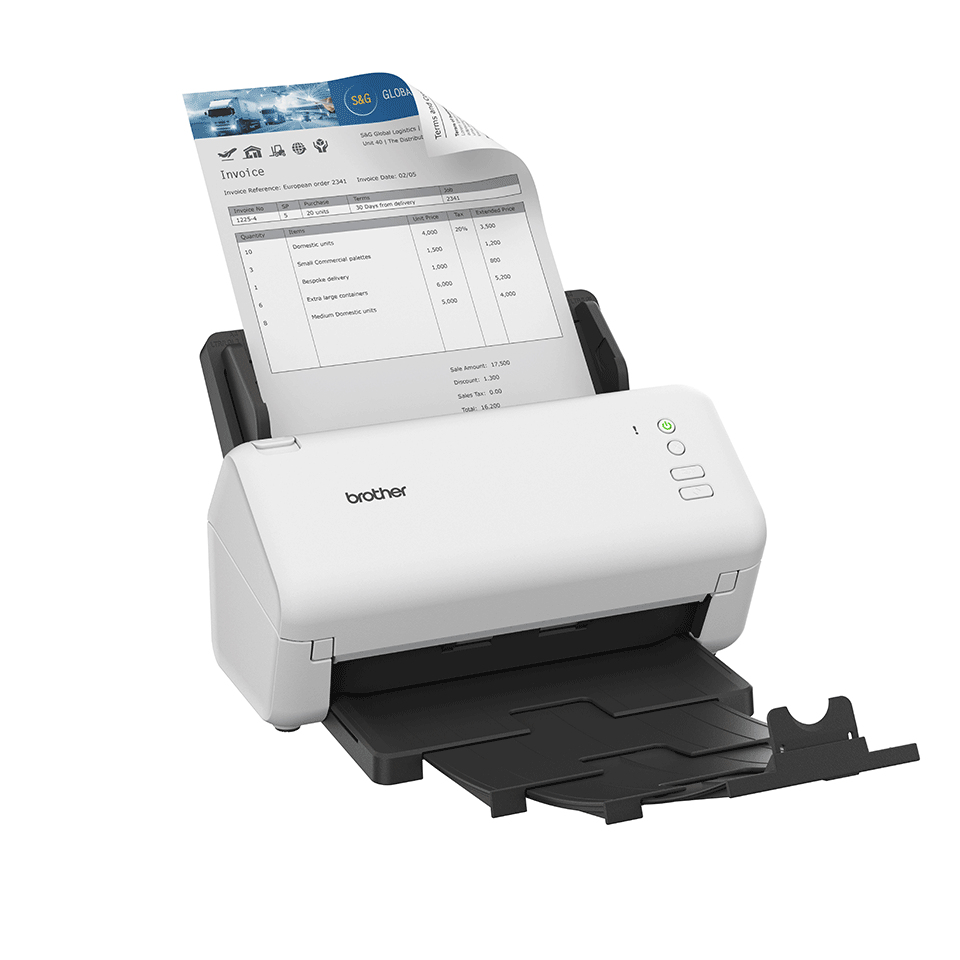 Brother ADS-4100 Compact Document Scanner