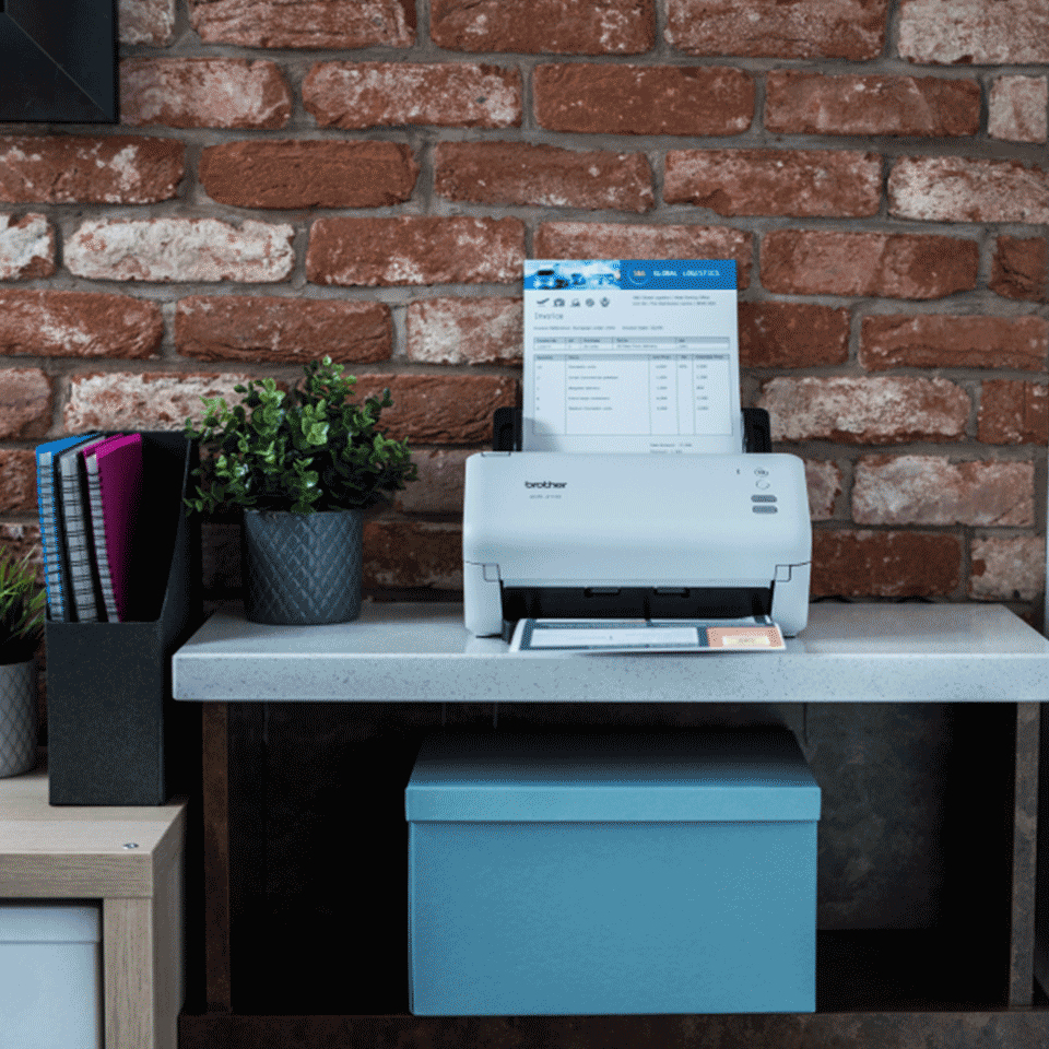Brother ADS-4100 Compact Document Scanner