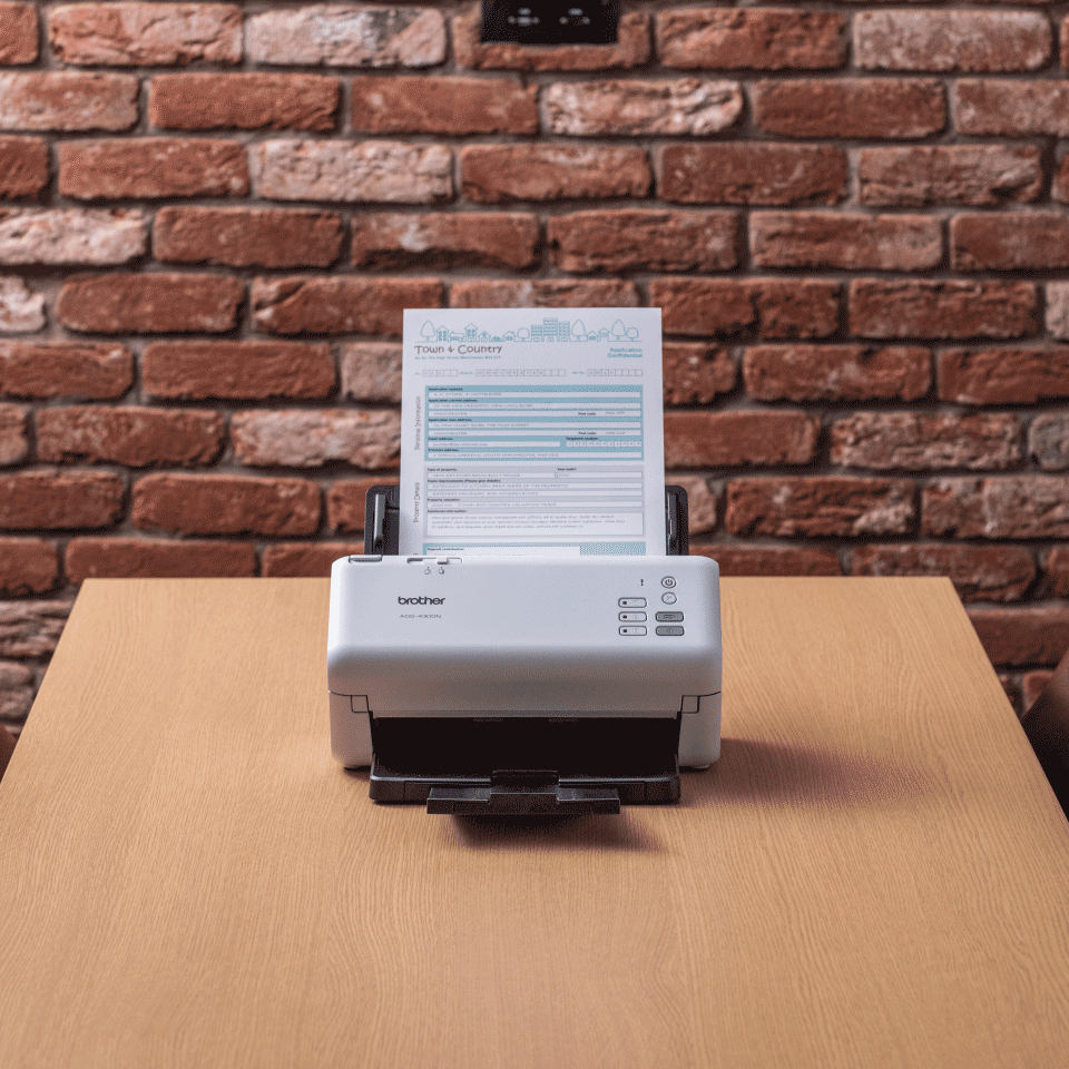 Brother ADS-4300 Compact Document Scanner