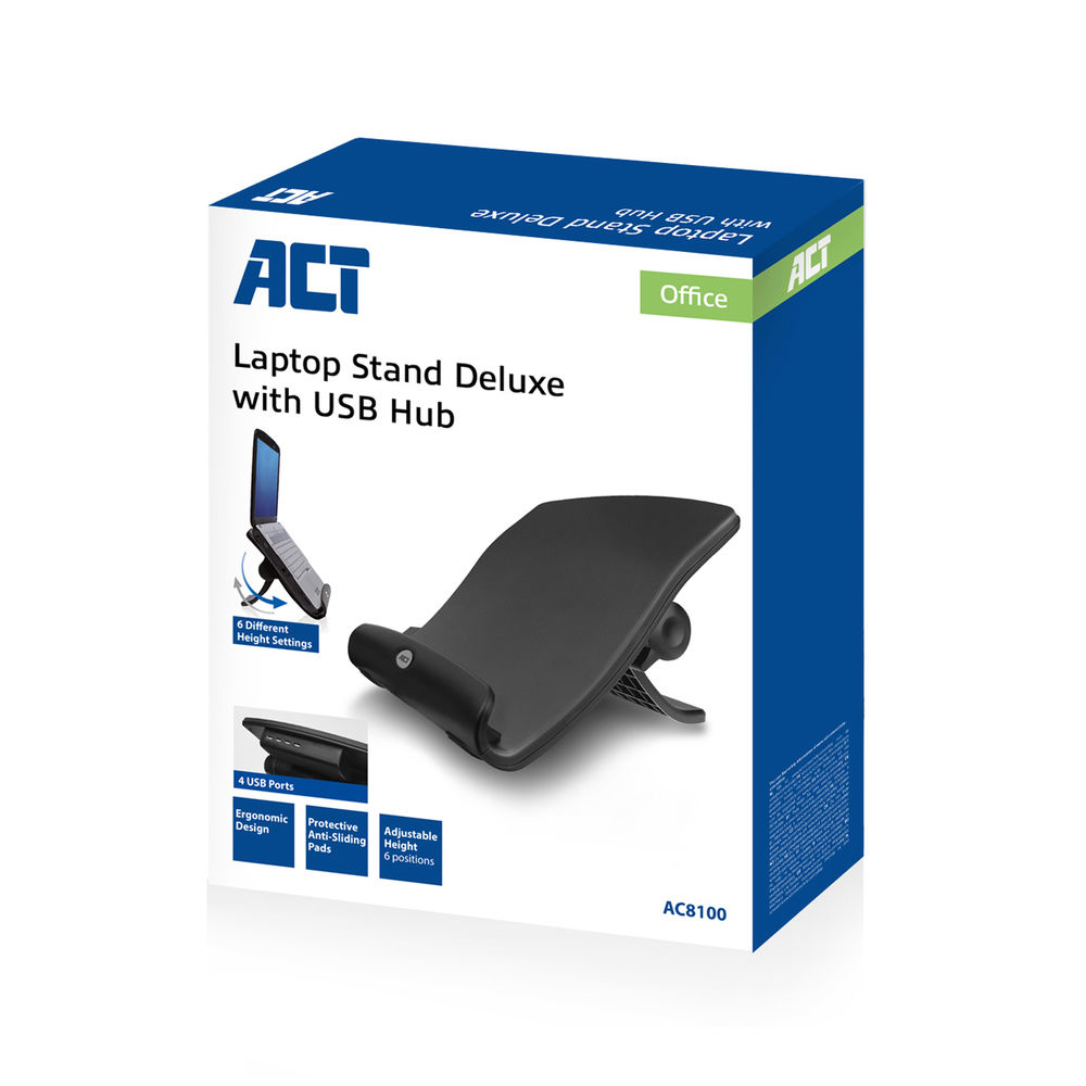 ACT Notebook stand with usb hub