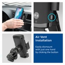 ACT Automatic smartphone car mount with wireless charging