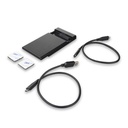 USB 3.2 Gen2 USB-C, 2.5" SATA HDD/SSD Screwless Enclosure