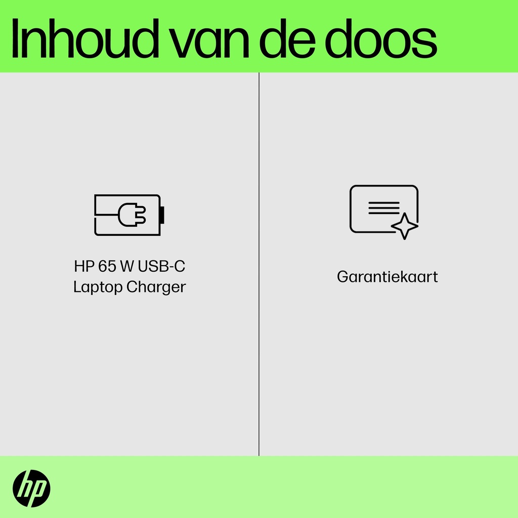HP Laptop Charger USB-C 65W