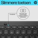 HP 350 Black Compact Multi-Device Keyboard BEL