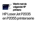HP Toner/Print Cart Black w/SPT 109x205