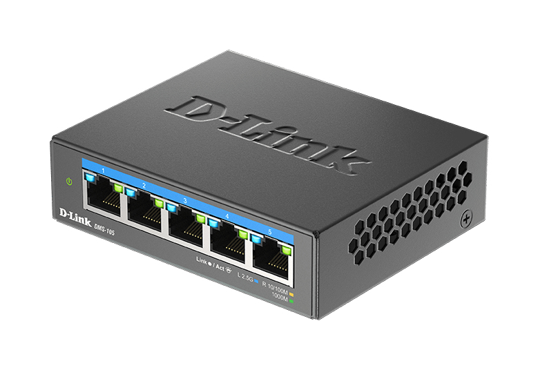 5-Port Multi-Gigabit Unmanaged Switch DMS-105/E